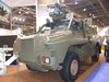 Australian Bushmaster wheeled armoured personnel carrier DSEI 2007 London  United Kingdom