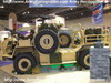 Supacat 400 British Army wheeled military vehicle picture DSEI 2007 Excel London United Kingdom