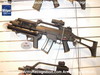 HK AG G36 Grenade Launcher 40 mm Milipol 2007 Salon mondial de défense, police, armement et de la sécurité intérieure des états International Worldwide  Defence Defense Exhibition, police armament  internal state security pictures